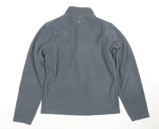 Mountain Warehouse Boys Grey Fleece 1/4 Zip Sweatshirt 9-10 Years
