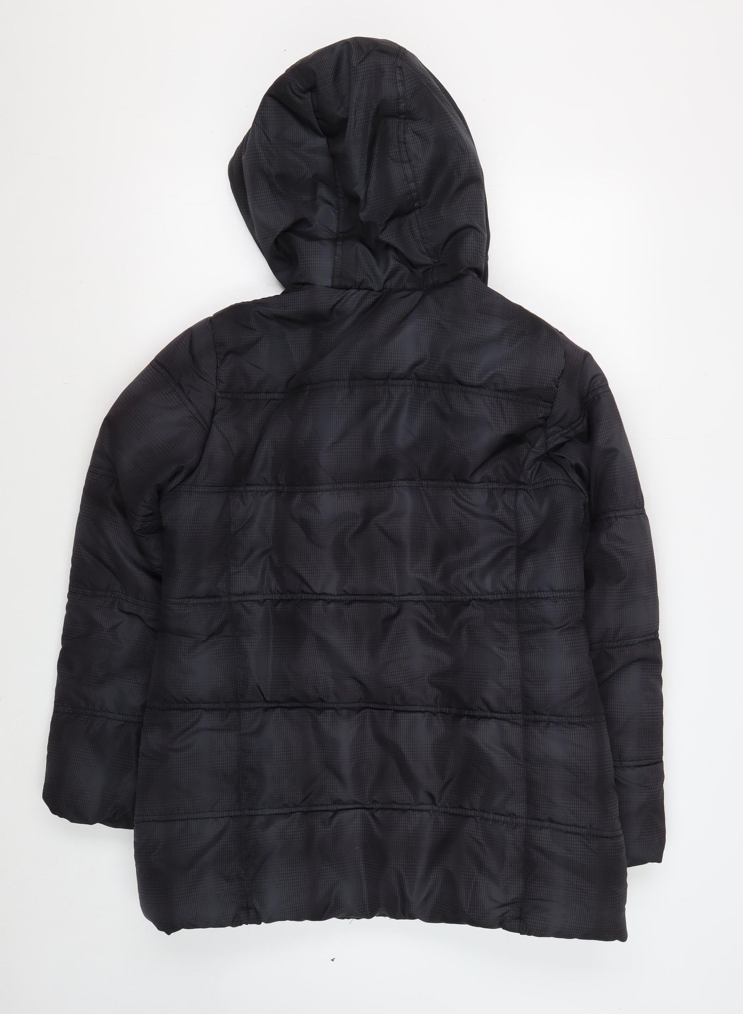 Brave Soul Women's Black Puffer Jacket L