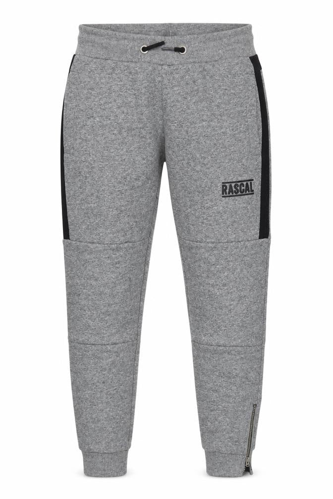 Rascal Boys Grey Jogger Trousers, Size L, Elastic Waist