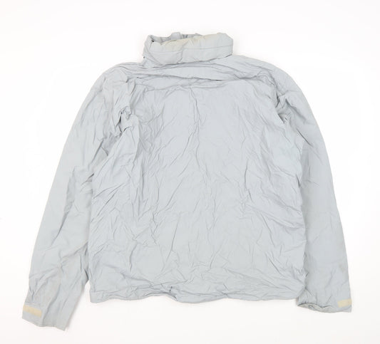 Cotton Traders Men's XL Grey Full Zip Jacket