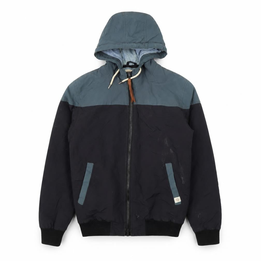 SoulCal Men's Black Hooded Jacket Size S