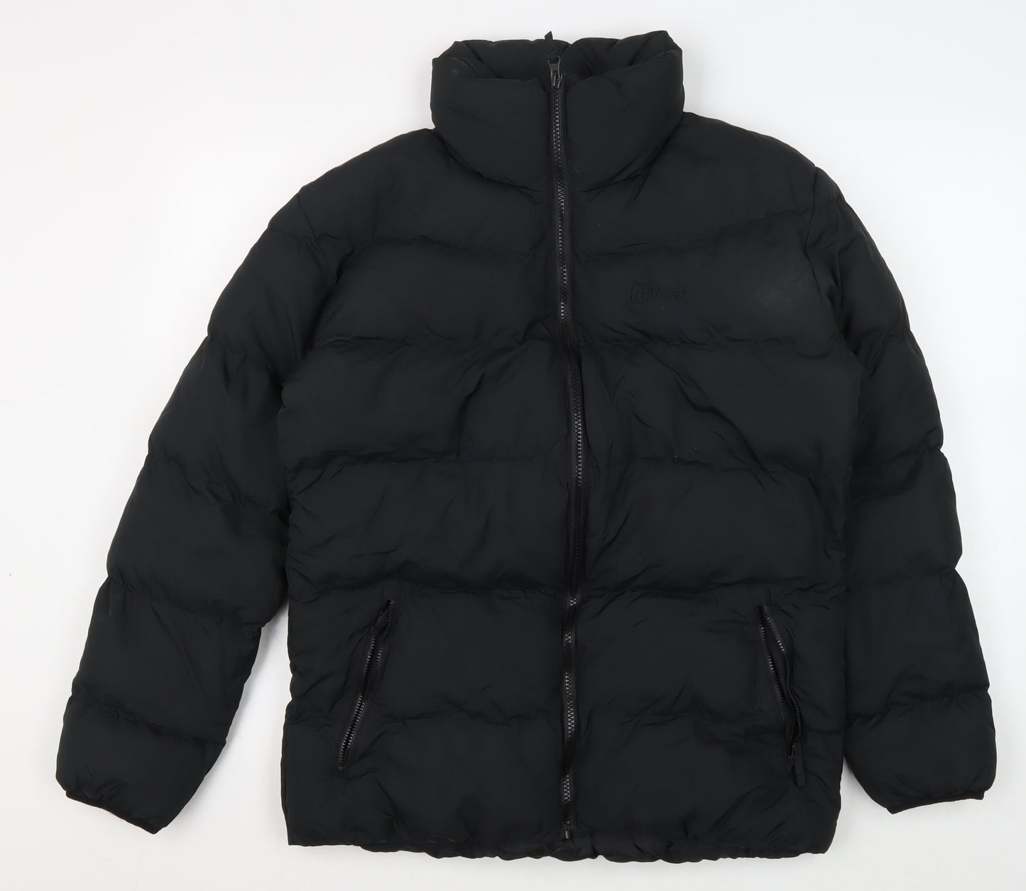 Hi Gear Unisex Black Puffer Jacket 12 Plus Casual Winter