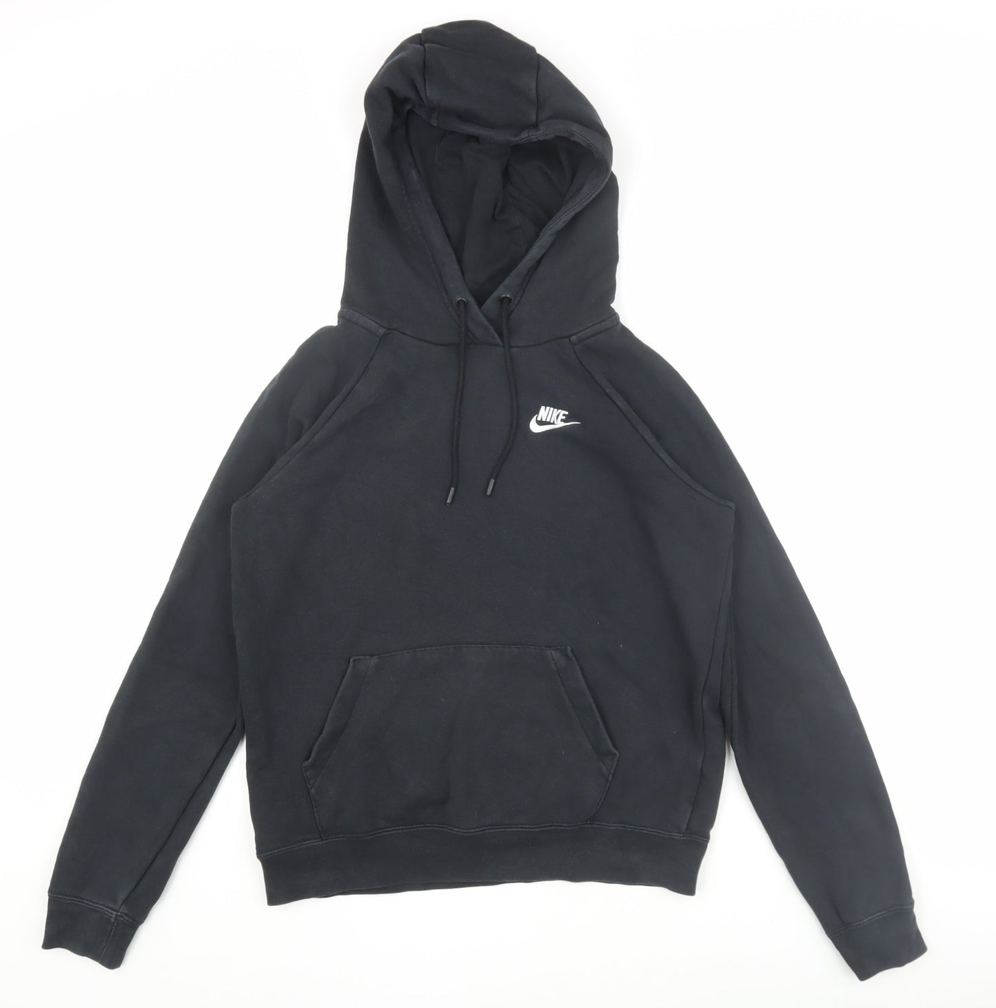 Nike Men's Black XS Pullover Hoodie, Logo Accents