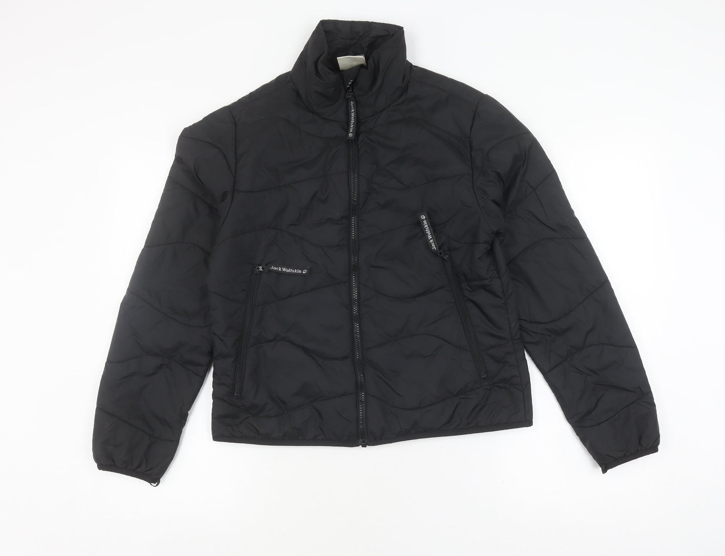 Jack Wolfskin Women's Black Puffer Jacket Size 12/14