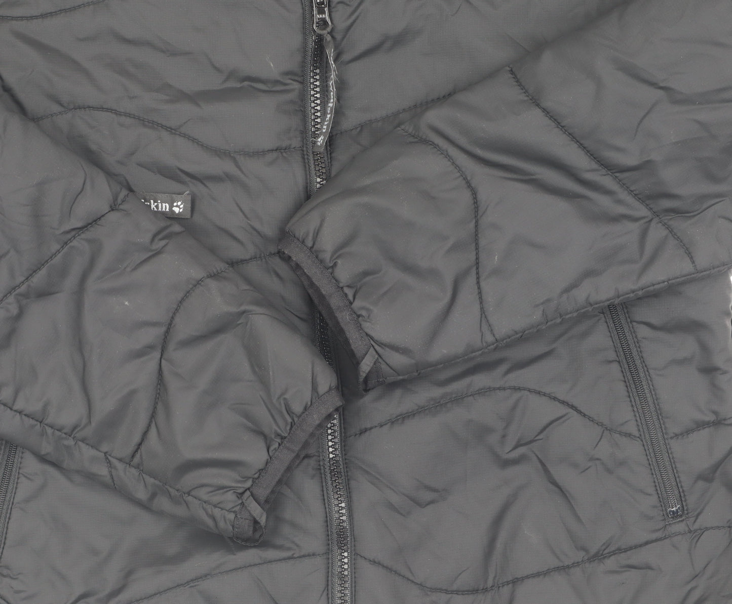 Jack Wolfskin Women's Black Puffer Jacket Size 12/14