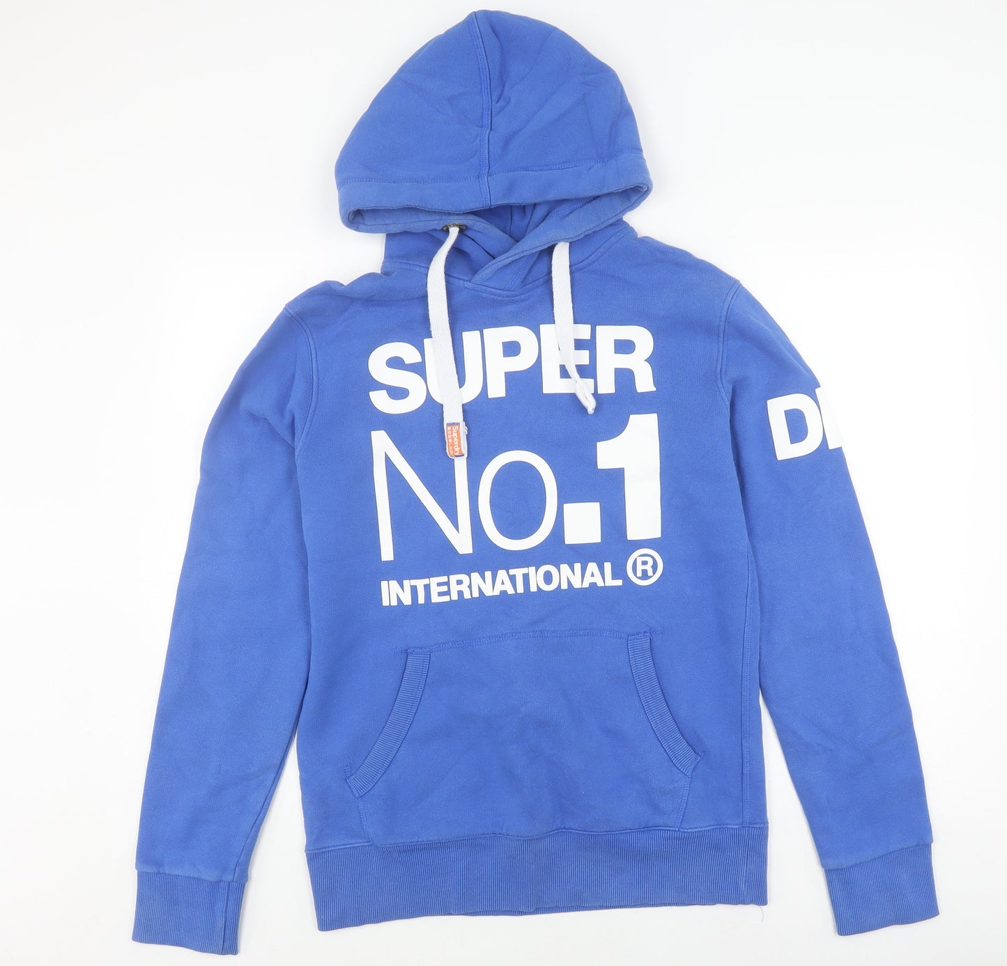 Superdry Men's Blue Pullover Hoodie M