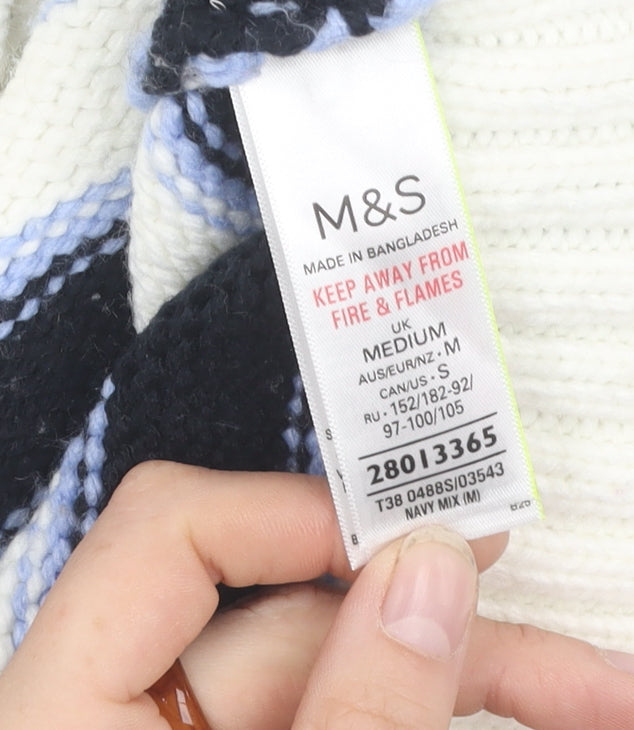 Marks and Spencer Women's Multicoloured Striped Jumper