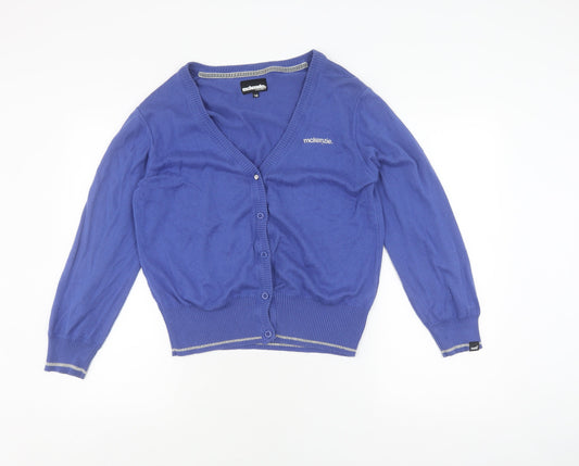 McKenzie Women's Blue Cardigan, Size 16, V-Neck, Casual