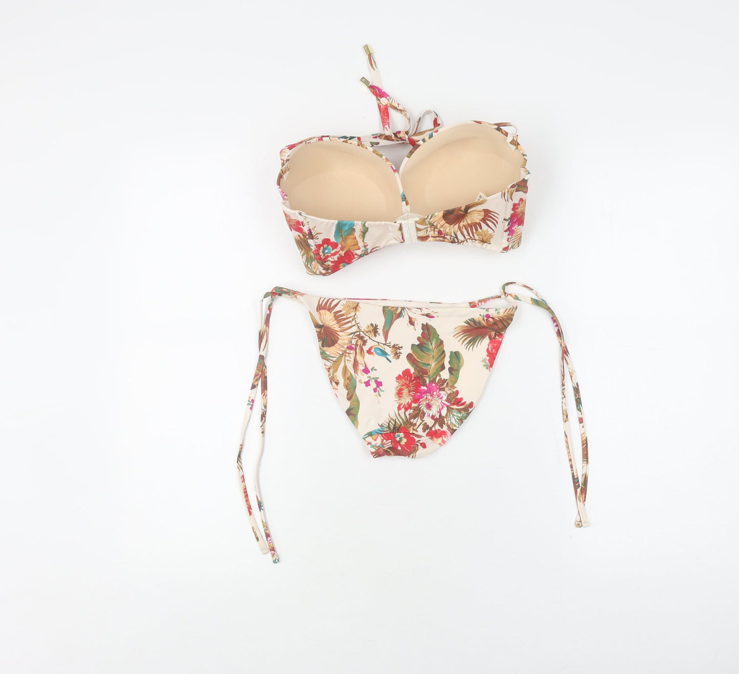 Gossard Women's XS Multicoloured Floral Bikini Set