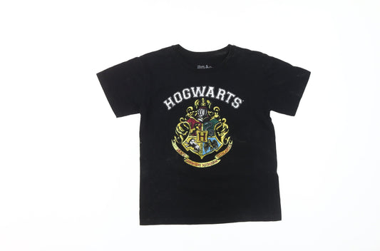 Harry Potter Unisex Black M T-Shirt