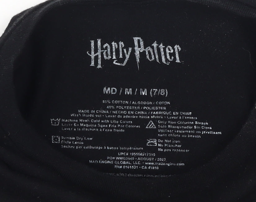 Harry Potter Unisex Black M T-Shirt