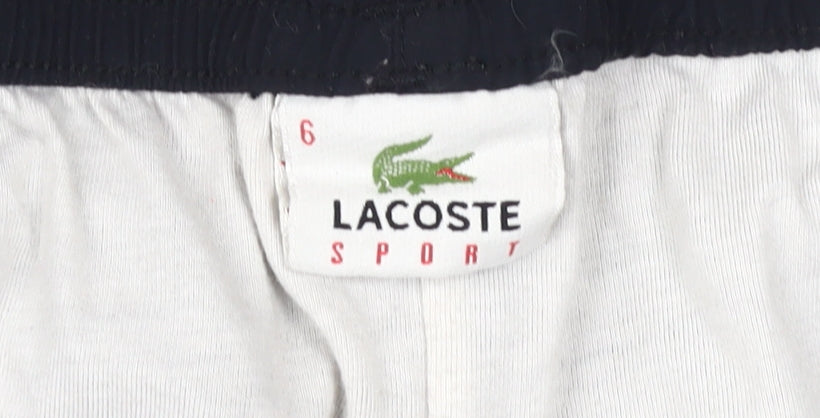 Lacoste Unisex Black Joggers Size 10