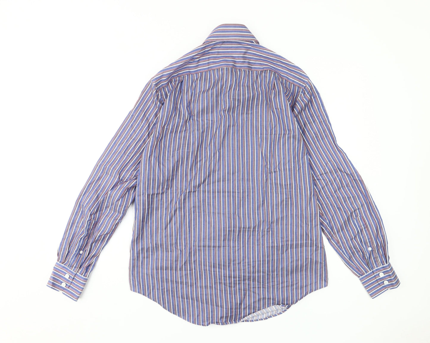 Marks and Spencer Men's Small Striped Dress Shirt
