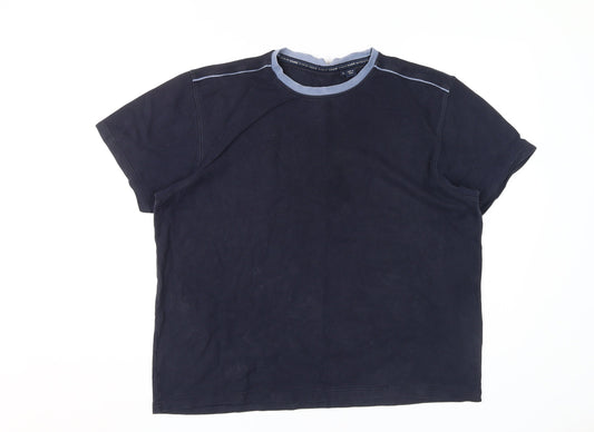 Maine New England Men's Blue Crew Neck T-Shirt L