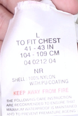 Peter Storm Unisex White Anorak Jacket L