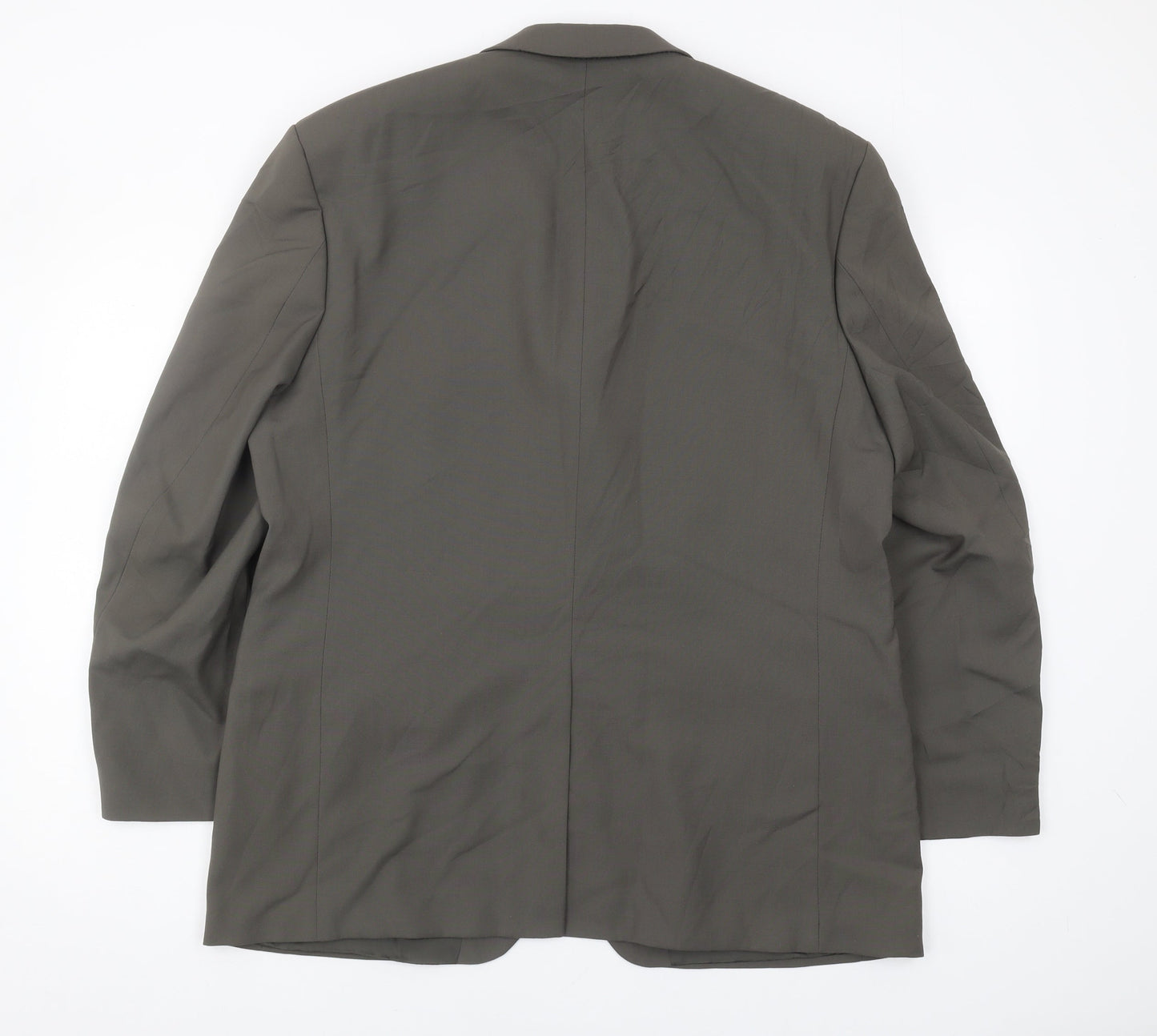 Pinstripe Men's Grey Blazer 42 Short Formal Jacket