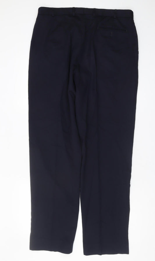 Marks and Spencer Men's Black Dress Pants 36