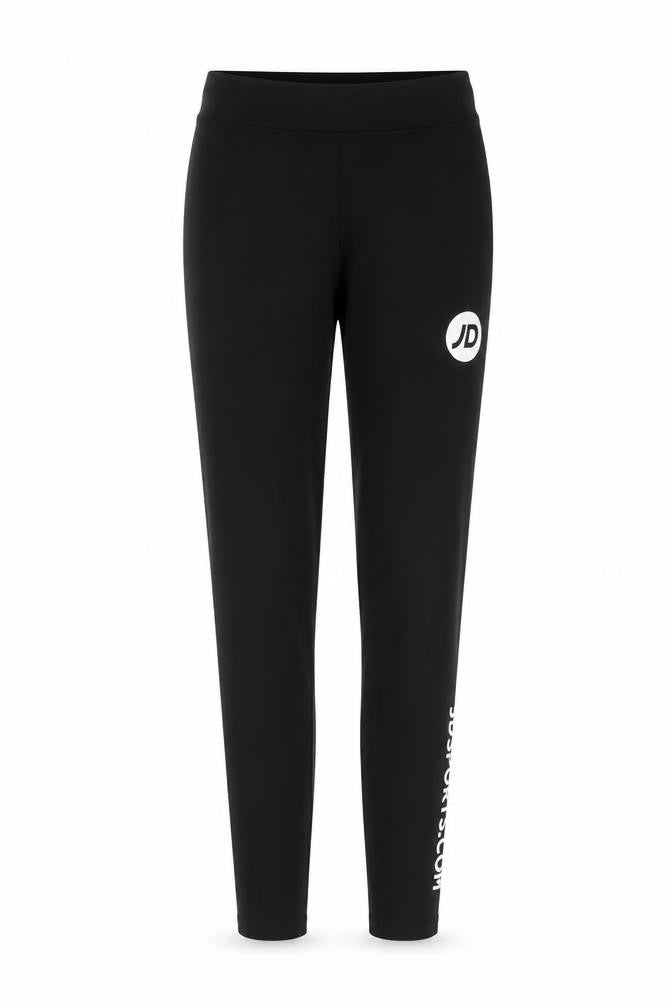 JD Sports Women's Black Ankle Leggings Size 8