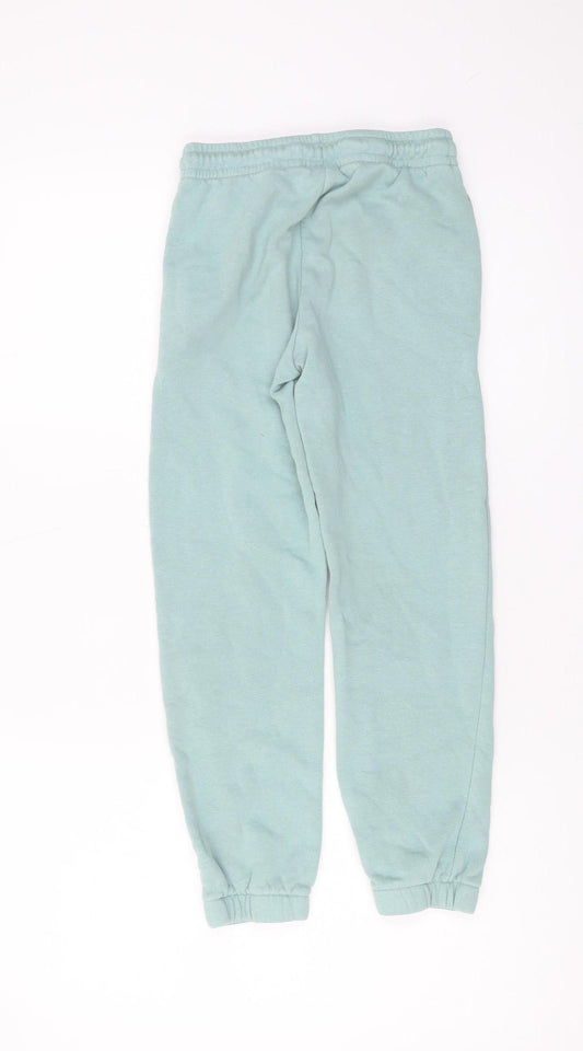 Jordan Boys Green Jogger Trousers, M, Casual Elastic Waist