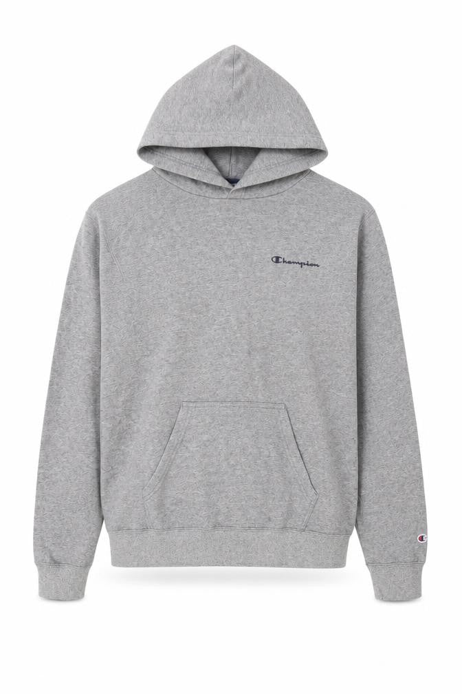 Mens UK S Regular Champion Grey Pullover Hoodie