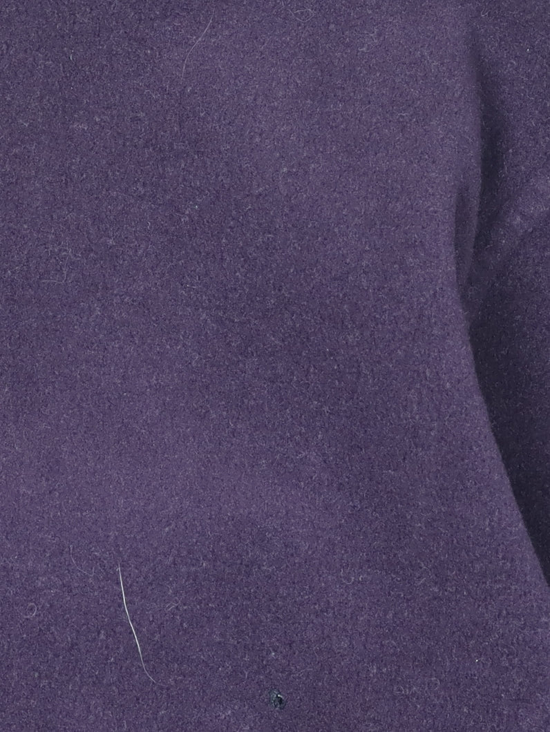 Marks and Spencer Women's Purple Fleece Jacket Size 8