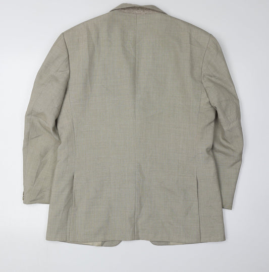 Gurteen Men's Beige Classic Blazer Jacket 40S