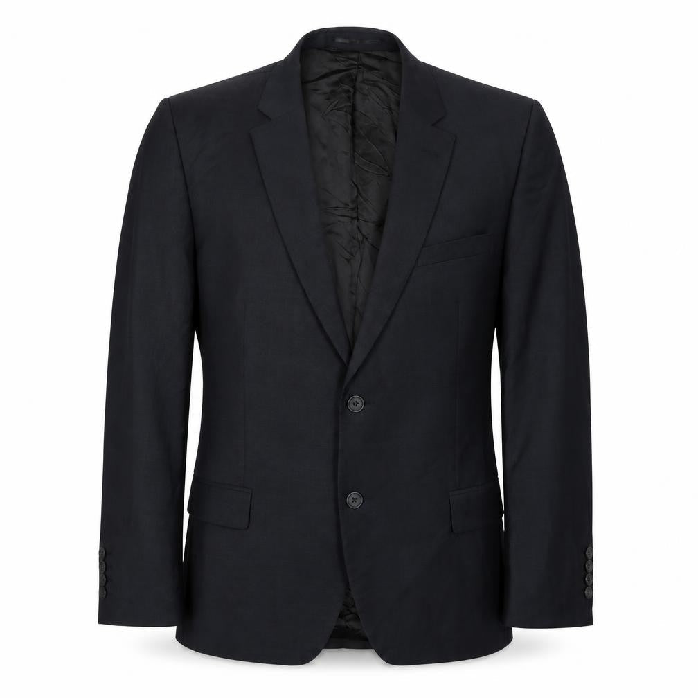 Santinelli Men's Charcoal Blazer 42R Regular Fit