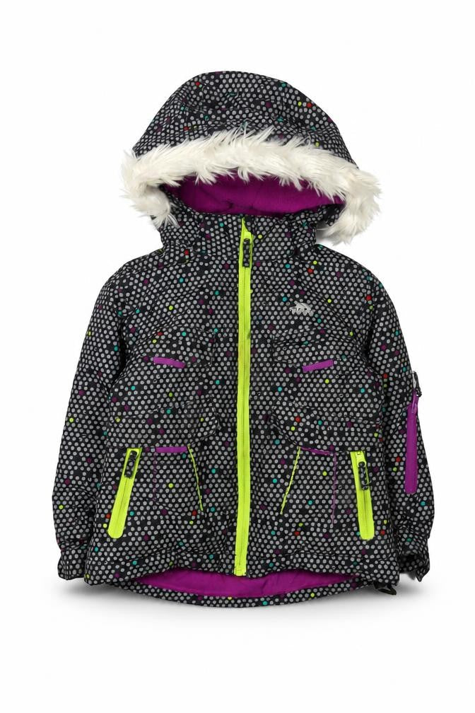 Trespass Girls Multicoloured Puffer Jacket 2-3 Years