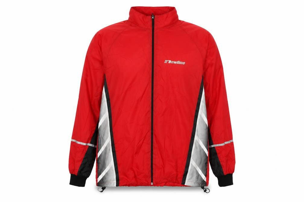 Front view of Newline Men's Red Windbreaker Jacket L