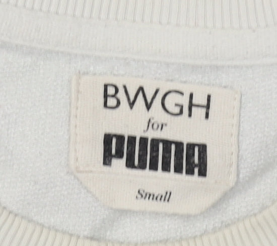 Puma Men's Blue Graphic Print Sweatshirt Size S