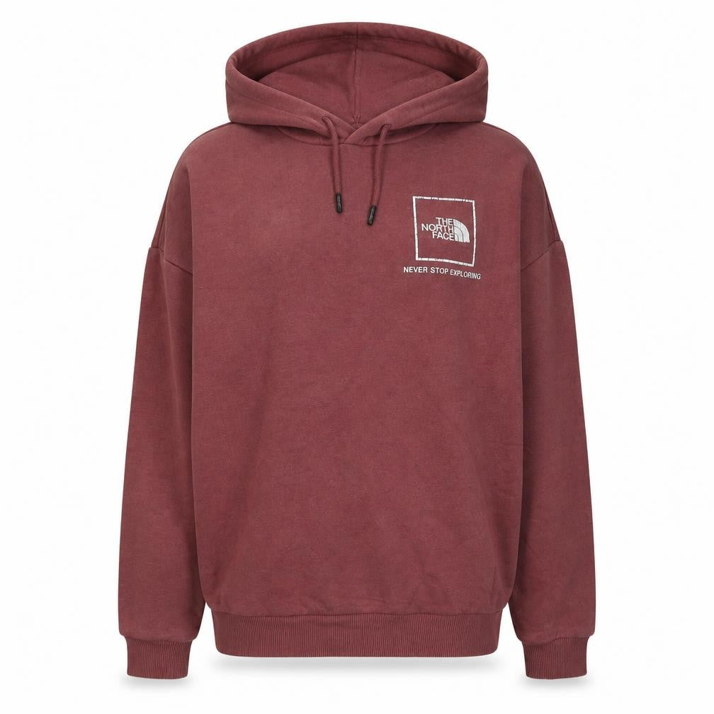 Womens UK S Regular The North Face Red Pullover Hoodie