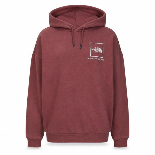 Womens UK S Regular The North Face Red Pullover Hoodie
