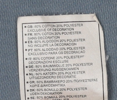 Nike Boys Blue Pullover Sweatshirt L with Logo