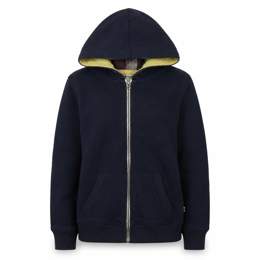 Johnnie Womens B Blue Full Zip Hoodie Size S