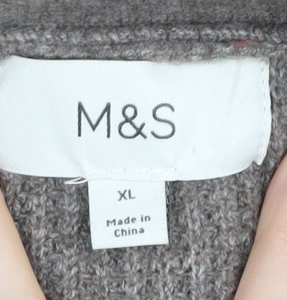 Marks and Spencer Women's Brown XL Cardigan