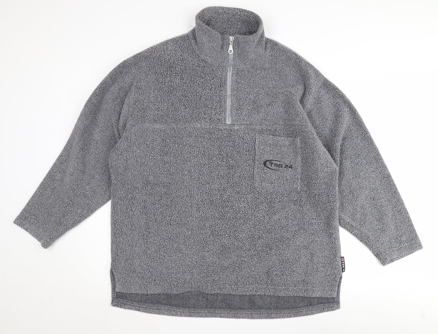 TOG24 Men's Grey Pullover Sweatshirt XL Fleece