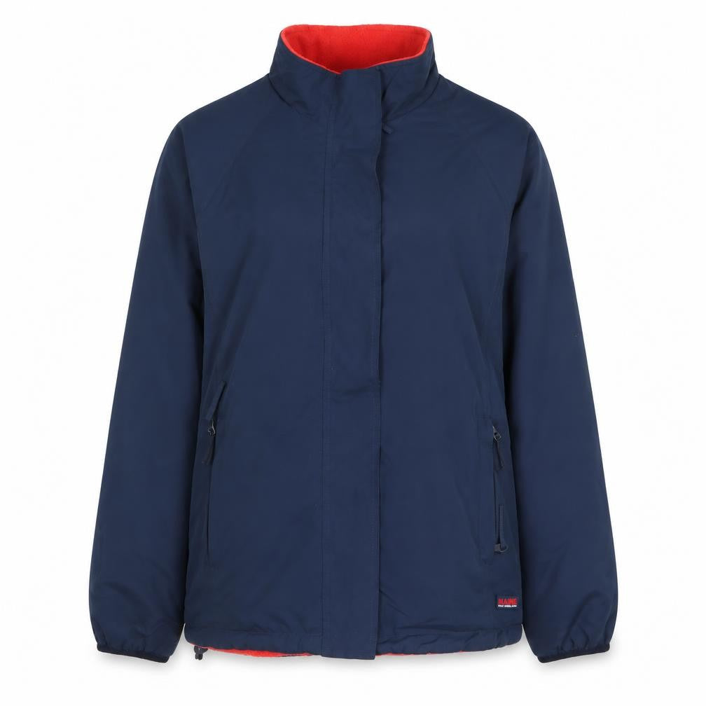 Maine New England Women's Blue Size 12 Parka Jacket Zip