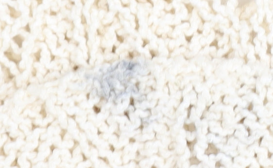 Zara Women's Ivory Knit Pullover Jumper L