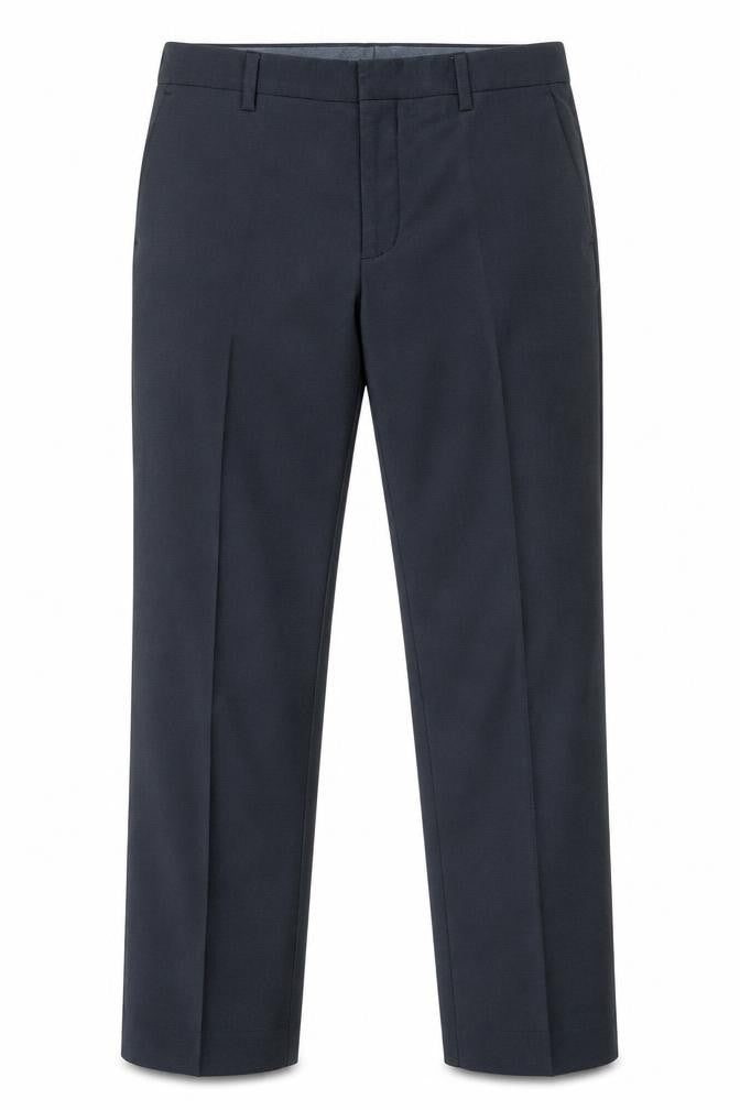 Front view of Kirkland Signature Men's Black Dress Pants M