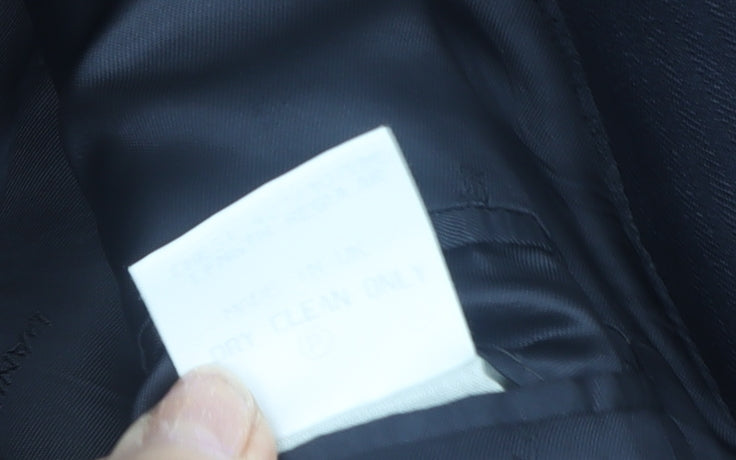 Daniel Hechter Men's Blue Wool Double-Breasted Blazer 42R