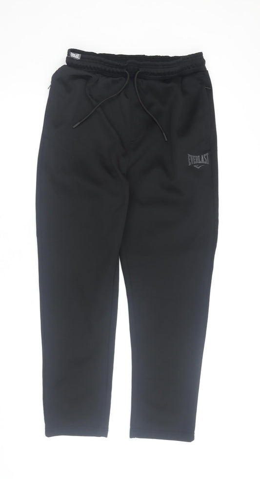 Everlast Men's Black Jogger Trousers, L, Sportswear