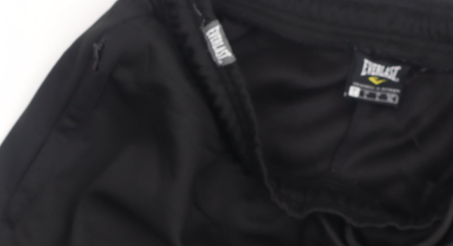 Everlast Men's Black Jogger Trousers, L, Sportswear