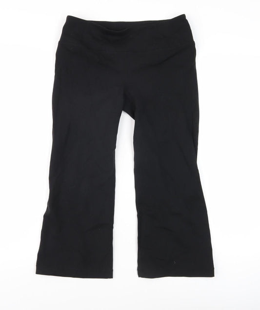 Gap Women's Black Stretch Active Trousers S