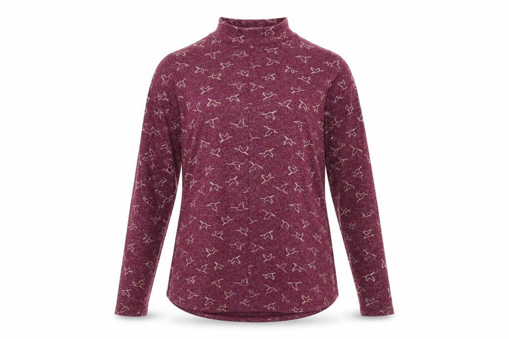 Marks and Spencer Women's Purple Animal Print Blouse