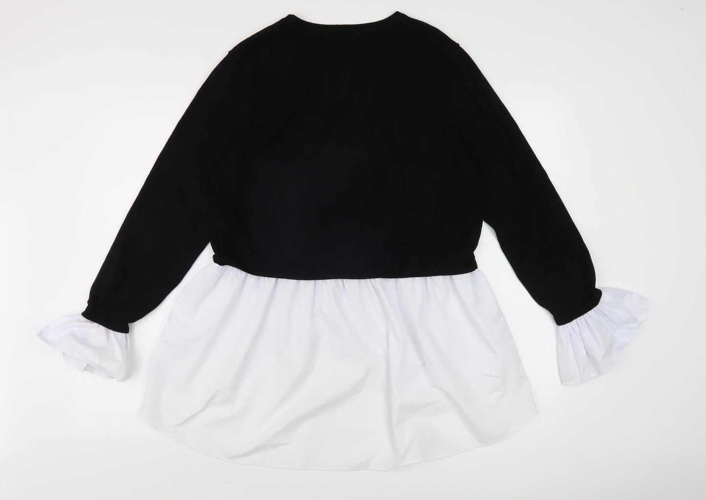Quiz Women's Black Crew Neck Pullover Jumper