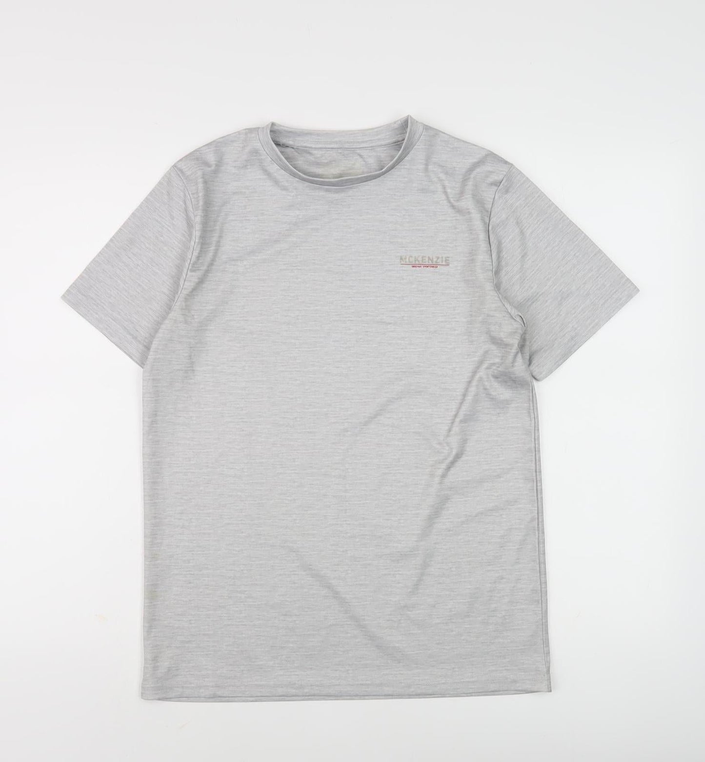 McKenzie Boys Grey Crew Neck T-Shirt 11-12 Years