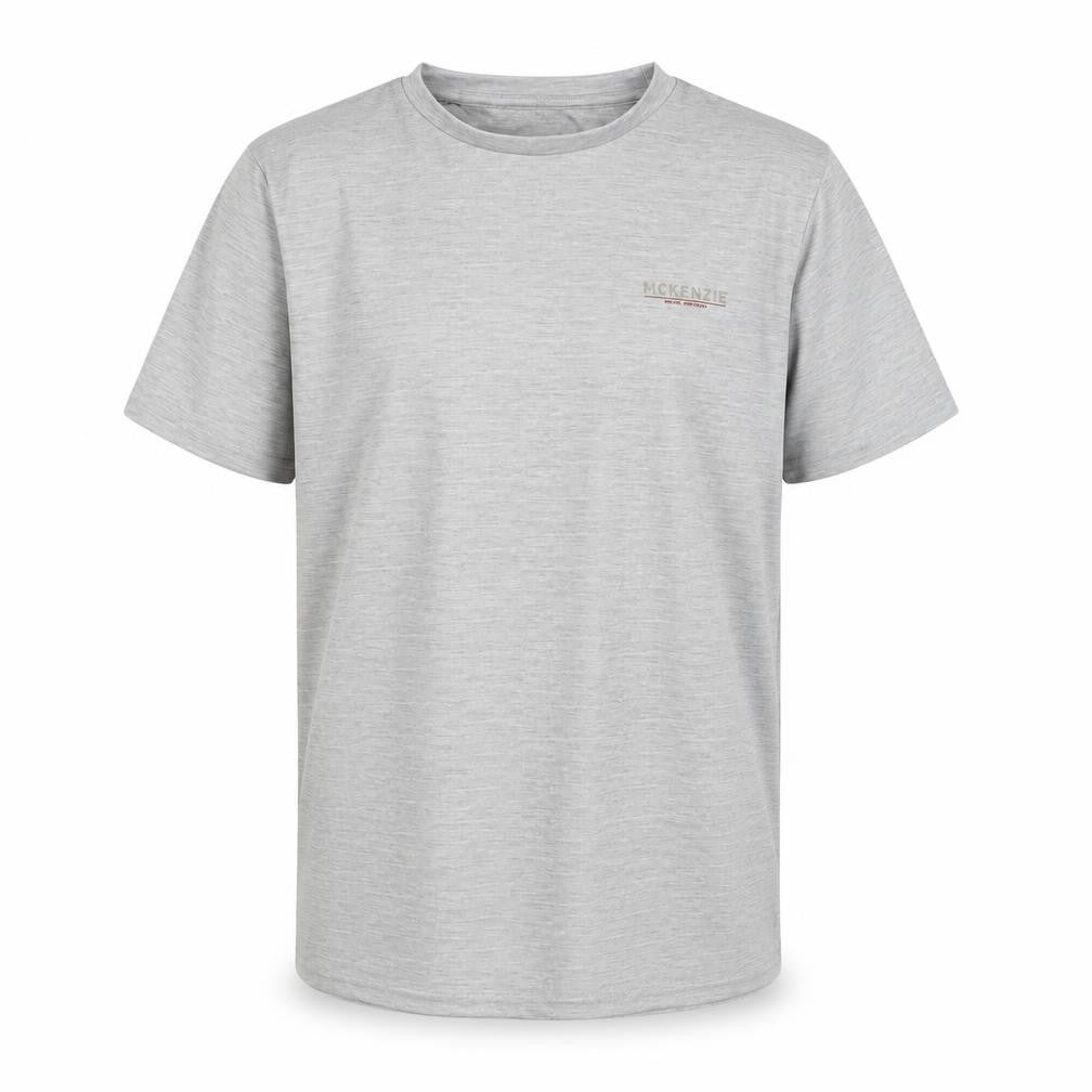 McKenzie Boys Grey Crew Neck T-Shirt 11-12 Years