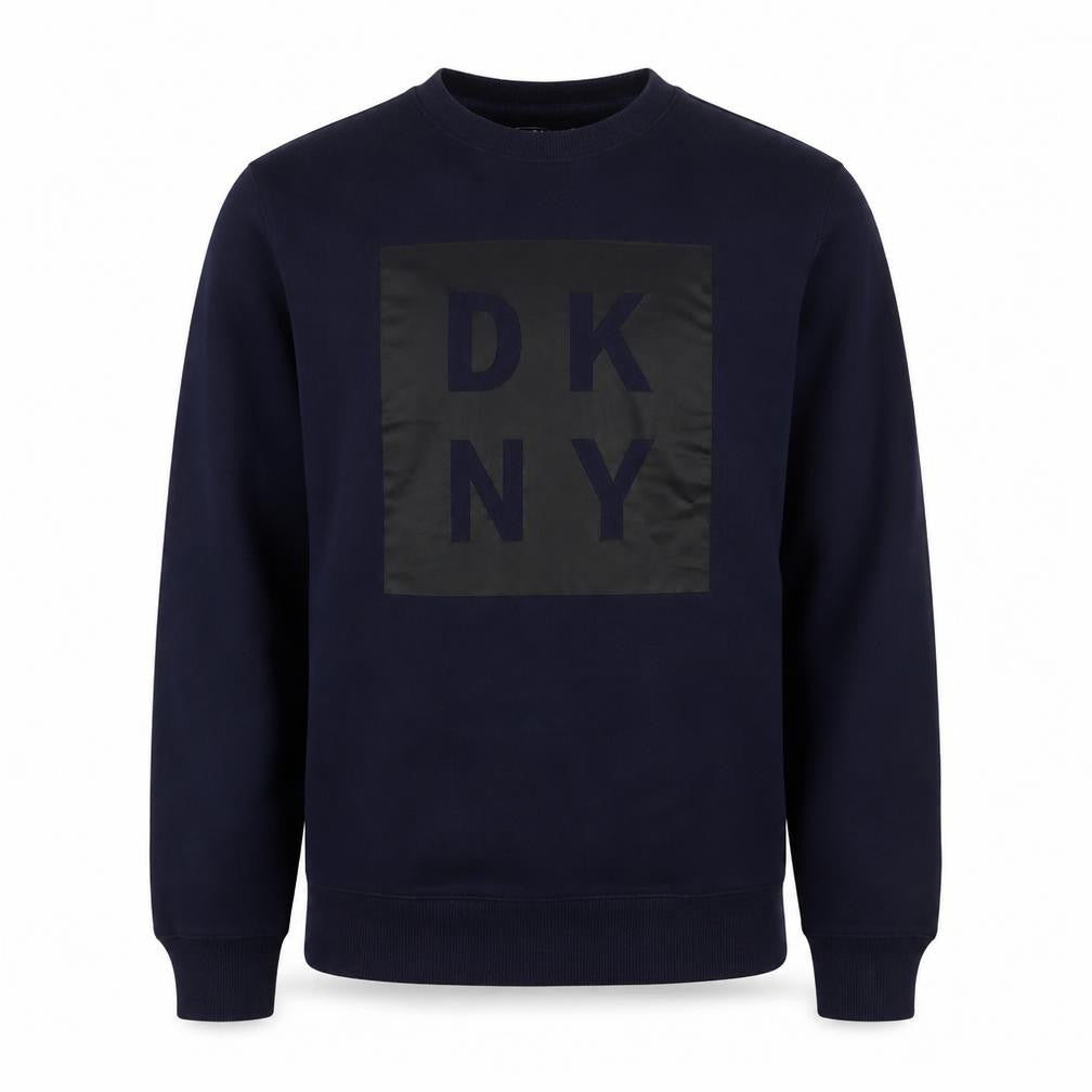 Mens UK S Regular DKNY Black Pullover Sweatshirt