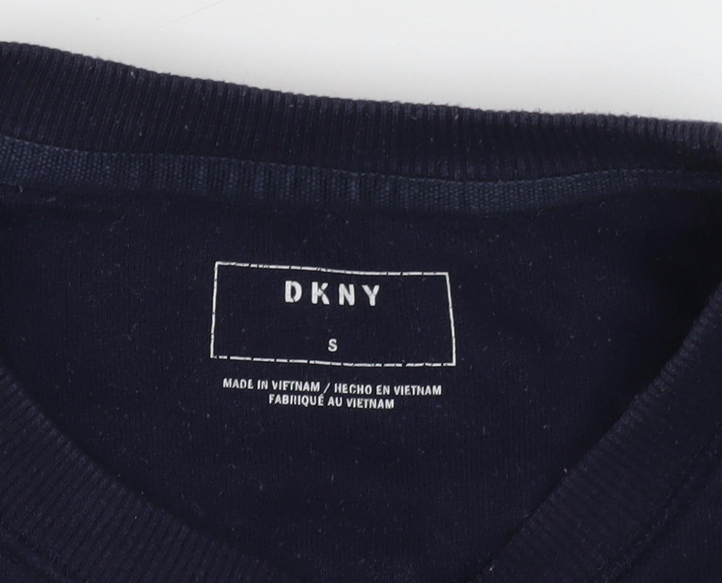 DKNY Men's Black Logo Pullover Sweatshirt Size S