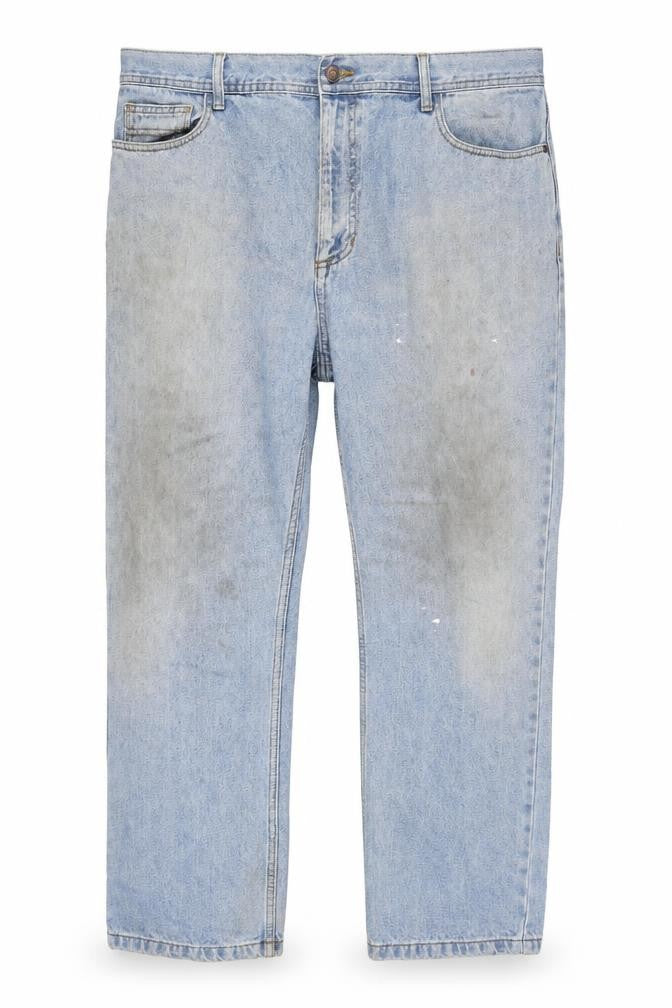 Marks and Spencer Men's Blue Straight Jeans